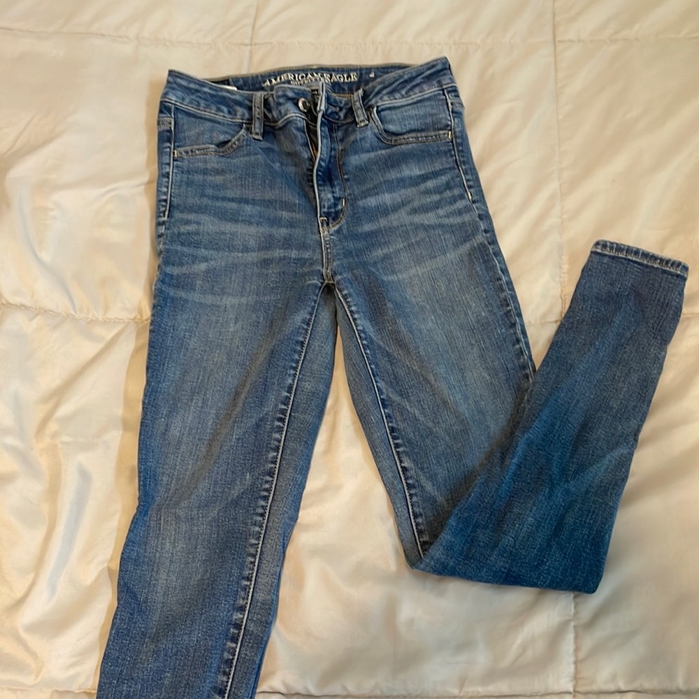 American Eagle high rise jeans